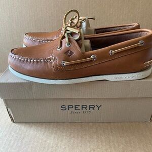 Sperry a/o tan top sider boat shoes